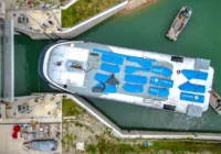 BAHART new ships for Lake Balaton - Delivery - Danube river and Siofok canal